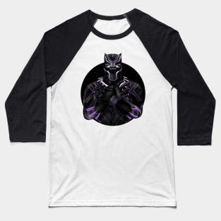 Black Panther Tribute Baseball T-Shirt